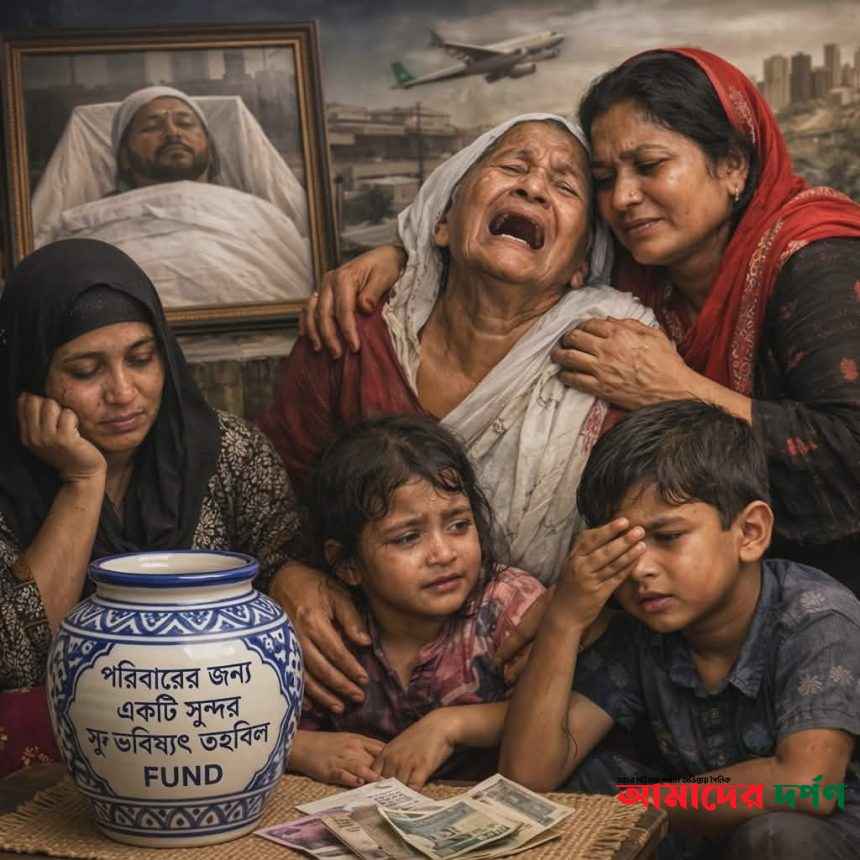 স্বপ্ন নিয়ে গিয়েছিল, ফিরছে নিথর দেহ ! প্রবাসে আজগরের মৃত্যু, লাশ আনতেও অসহায় পরিবার  ? 