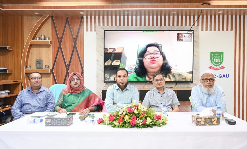 বিশ্ব মেধাস্বত্ব দিবস উপলক্ষে সেমিনার উদ্ভাবন সুরক্ষায় মেধাস্বত্ব অপরিহার্য: গাকৃবি ভিসি