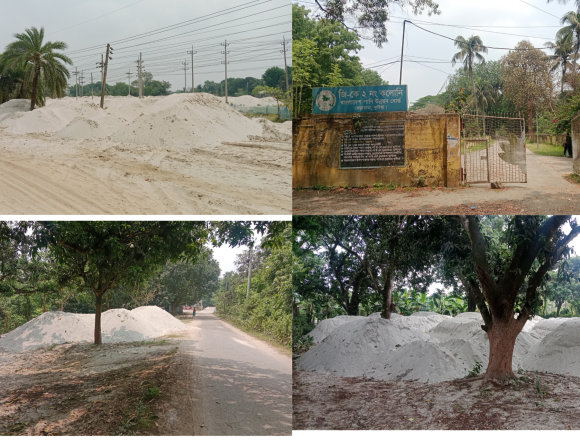 ভেড়ামারা প্রভাবশালী মহলের দাপট: অবৈধ বালু উত্তোলন ও রাস্তা দখলে অতিষ্ঠ জনজীবন