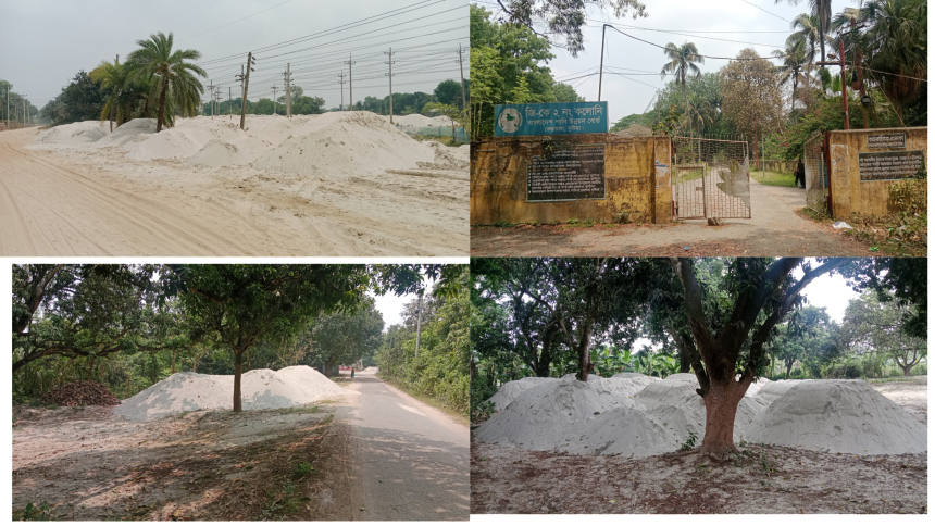 ভেড়ামারা প্রভাবশালী মহলের দাপট: অবৈধ বালু উত্তোলন ও রাস্তা দখলে অতিষ্ঠ জনজীবন