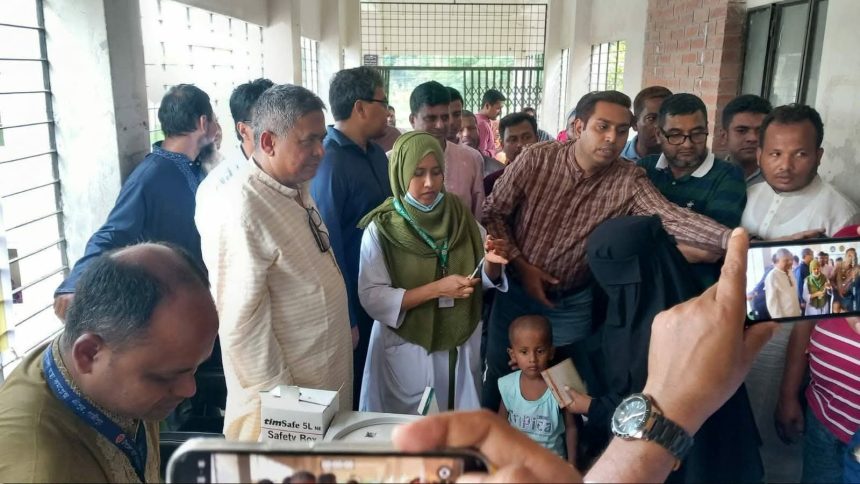 শ্রীপুরে উৎসবমুখর পরিবেশে হাম-রুবেলা টিকাদান ক্যাম্পেইনের উদ্বোধন
