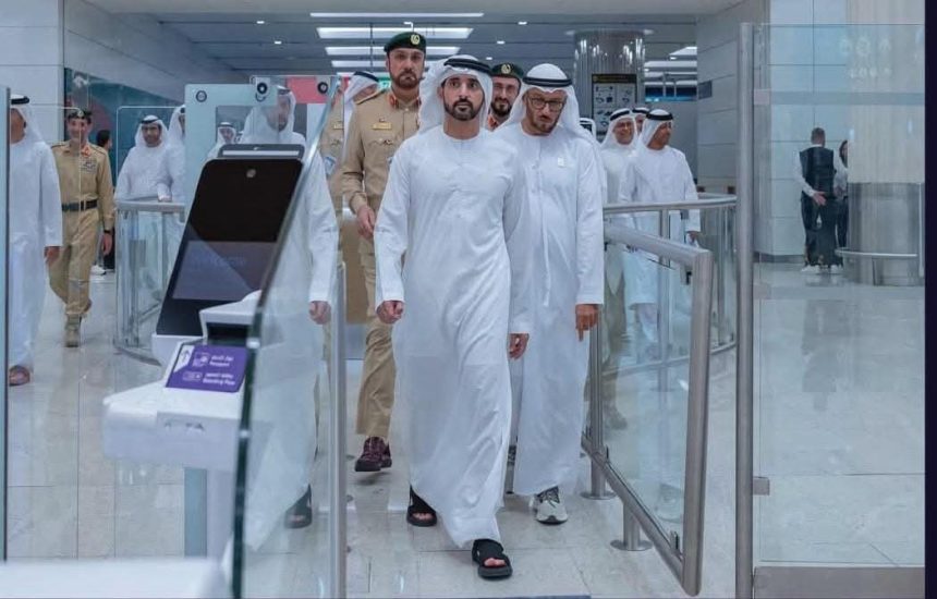 দুবাই আন্তর্জাতিক বিমানবন্দর পরিদর্শনে ক্রাউন প্রিন্স শেখ হামদান