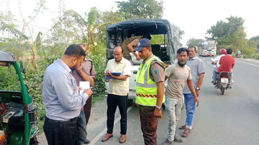 ভেড়ামারায় ৪০০ কেজি নিষিদ্ধ পলিথিন জব্দ: ব্যবসায়ীর জরিমানা