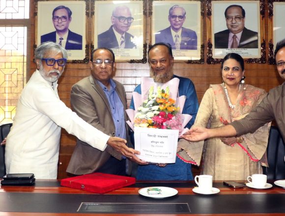 বাউবিতে রশিদুল গনির আবেগঘন বিদায় সংবর্ধনা