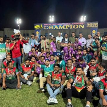 শারজাহ্ সিলেট এফসি-কে হারিয়ে স্বাধীনতা গোল্ডকাপ ঘরে তুলল চট্টগ্রাম এফসি