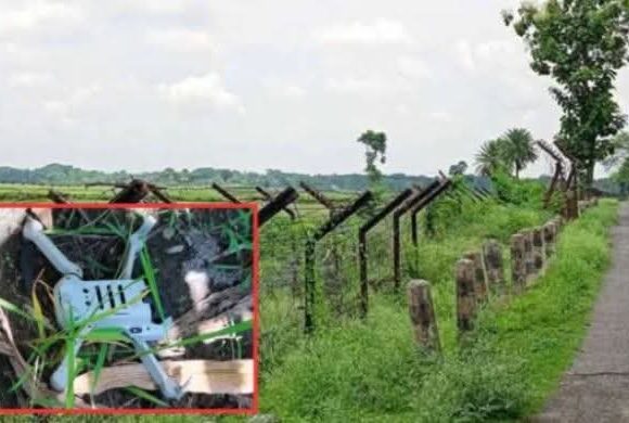 বুড়িমারী সীমান্তে বিএসএফের ড্রোন বিধ্বস্ত, স্থানীয়দের মাঝে আতঙ্ক