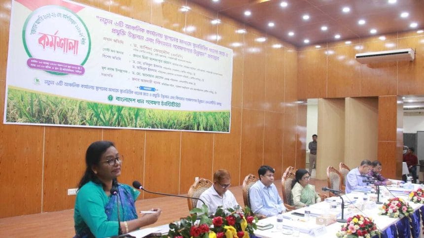 বাংলাদেশ ধান গবেষণা (ব্রি)র এলএসটিডি প্রকল্পের বাস্তবায়ন অগ্রগতি ও ভবিষ্যৎ কর্মপরিকল্পনা কর্মশালা অনুষ্ঠিত