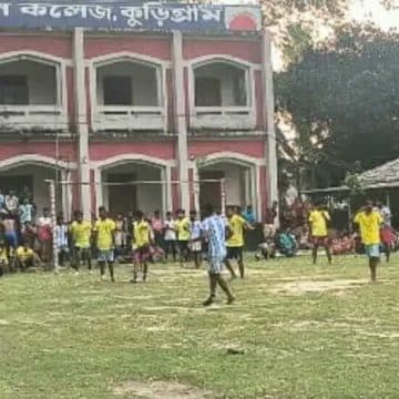 কুড়িগ্রামে ব্রাজিলের কাছে আর্জেন্টিনা হার