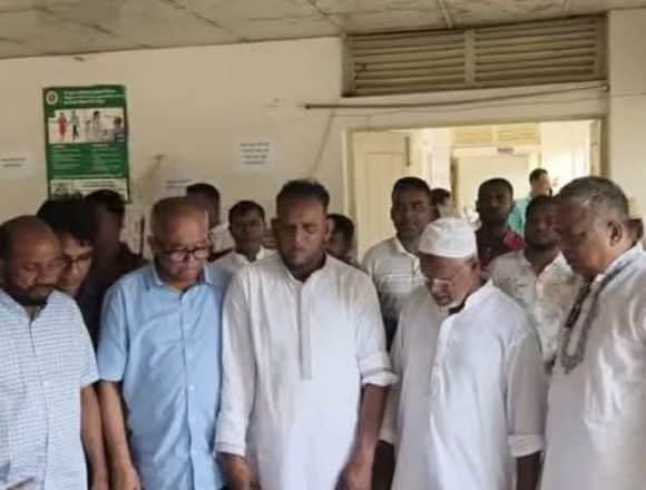 শ্রীপুরে জমি বিরোধে মা-মেয়ের ওপর হামলা- হাসপাতালে এমপি বাচ্চু