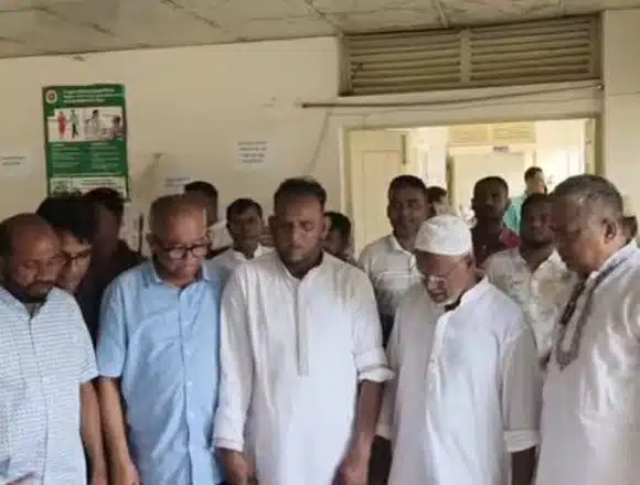 শ্রীপুরে জমি বিরোধে মা-মেয়ের ওপর হামলা- হাসপাতালে এমপি বাচ্চু