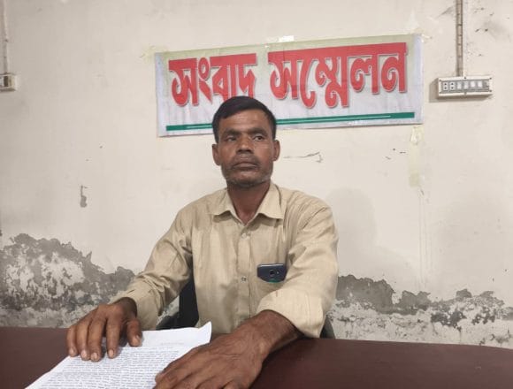 ‎শ্রীপুরে সংবাদ সম্মেলনে প্রাণনাশের হুমকি ও হামলার অভিযোগ, প্রশাসনের হস্তক্ষেপ কামনা