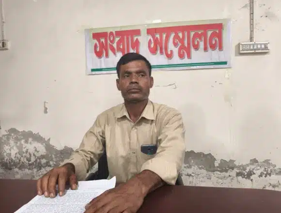 ‎শ্রীপুরে সংবাদ সম্মেলনে প্রাণনাশের হুমকি ও হামলার অভিযোগ, প্রশাসনের হস্তক্ষেপ কামনা