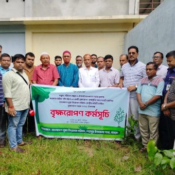 1000078740 বগুড়ার শেরপুরে বাংলাদেশ পূজা উদযাপন পরিষদের বৃক্ষরোপণ কর্মসূচির উদ্বোধন