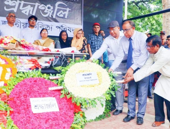 IMG-20260706-WA0030 অধ্যাপক আবুল কাসেম ফজলুল হকের প্রতি বাউবির উপাচার্যের গভীর শ্রদ্ধা নিবেদন
