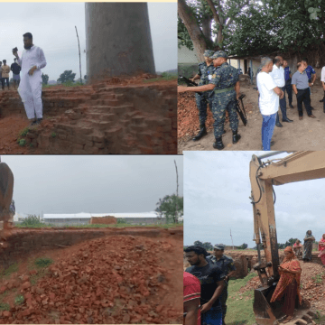 ভেড়ামারায় অবৈধ ইটভাটার কিলন গুঁড়িয়ে দিল পরিবেশ অধিদপ্তর, ২ লাখ টাকা জরিমানা