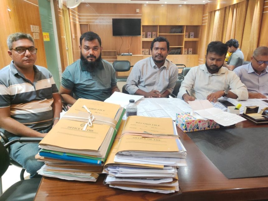 পরিকল্পিত নগরায়ণ ও গুণগত মান নিশ্চিতে ভেড়ামারা পৌরসভায় অবকাঠামো অনুমোদন কমিটির সভা অনুষ্ঠিত‎