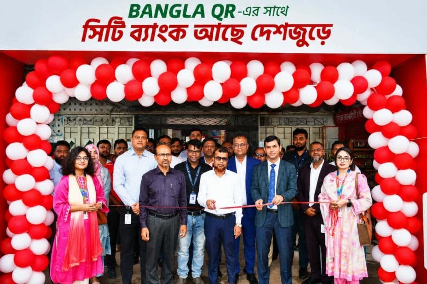 খুলনায় ব্যাংকের ডিজিটাল সার্ভিস বাংলা কিউআর সম্পর্কে ক্যাম্পেইন অনুষ্ঠিত 
