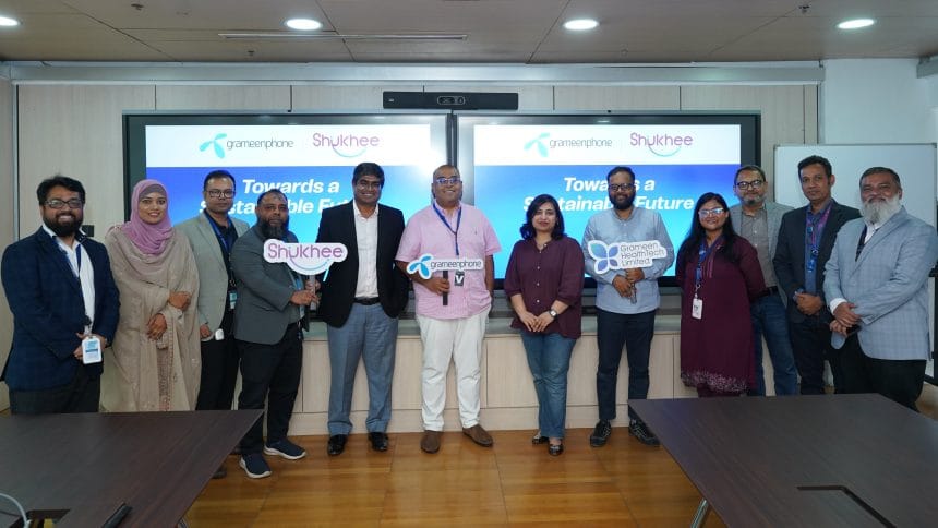 Picture_Grameenphone x Grameen HealthTech Ltd. গ্রামীণফোন ও গ্রামীণ হেলথটেকের পার্টনারশিপ: গ্রামীণফোনের ফ্রন্টলাইন কর্মীদের জন্য ডিজিটাল স্বাস্থ্যসেবা চালু