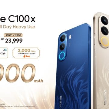 realme C100x Launch এক চার্জে ৬০ ঘণ্টা পর্যন্ত কল করা যাবে রিয়েলমি সি১০০এক্স স্মার্টফোনে