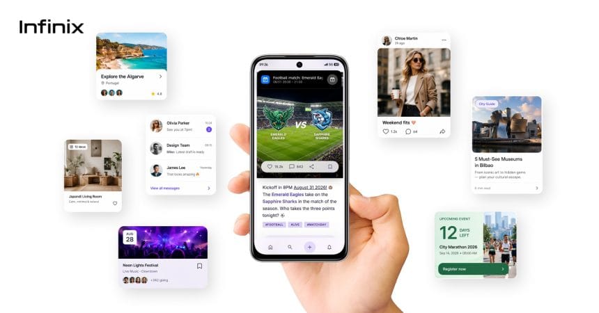 HOT70Pro_One Tap Ai ‘ওয়ান-ট্যাপ এআই’ সুবিধায় তথ্য ব্যবস্থাপনা সহজ করছে ইনফিনিক্স