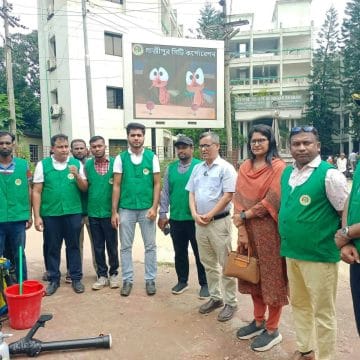 আমেরিকান প্রযুক্তির লার্ভিসাইড ব্যবহারে মশা নিধনে গাসিকের জোরদার