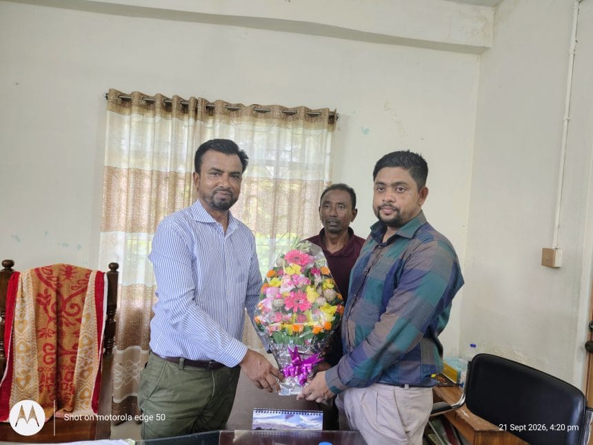 গাজীপুর ইউনিয়ন পরিষদের প্রশাসক মোঃ মাহবুব আলমকে অব্যাহতি, নতুন প্রশাসক এস. এম. নাজমুল আমিন