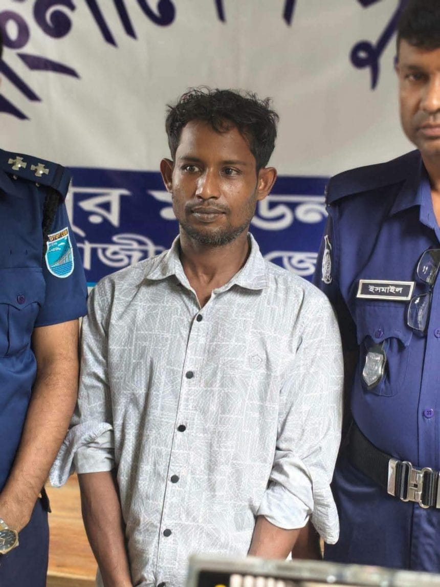 গাজীপুরের শ্রীপুরে সন্তানের সামনে মাকে ধর্ষণ প্রধান আসামি সোহরাব গ্রেপ্তার