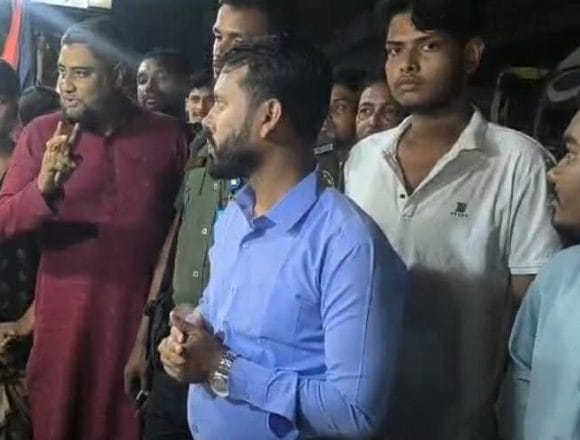 মাওনা উড়ালসেতুর নিচে ইউএনও’র পরিদর্শন, অবৈধ বিদ্যুৎ সংযোগ বিচ্ছিন্নের নির্দেশ ও চাঁদাবাজি বন্ধে কড়া বার্তা