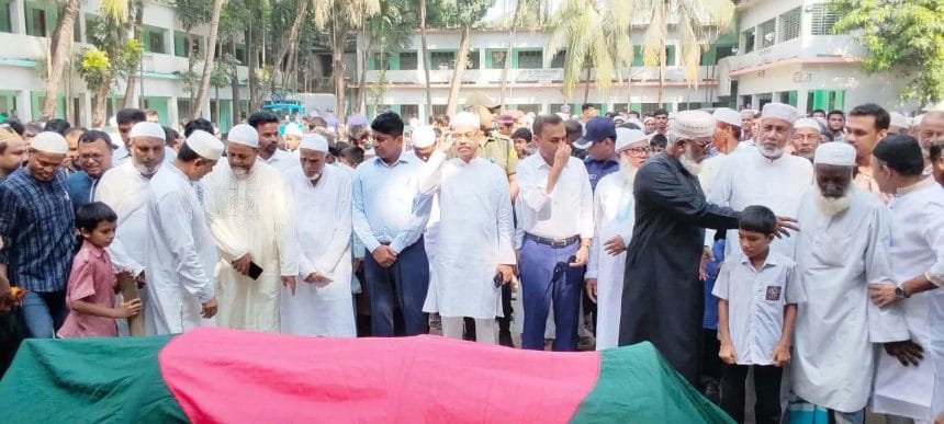 ‘দেশ ও সমাজের কল্যাণে তাঁর অবদান স্মরণীয় হয়ে থাকবে’বীর মুক্তিযোদ্ধা সিরাজুল ইসলামের মৃত্যুতে এমপি মিলনের শোক