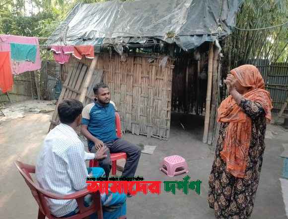রাজারহাটে সংবাদ প্রকাশের পর বিধবা হাসনার বিধবা ভাতা পাওয়ার উদ্যোগ, মীমাংসায় সন্তুষ্ট ভুক্তভোগী
