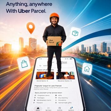 উবারের নতুন সেবায় যুক্ত হলো ‘উবার পার্সেল’