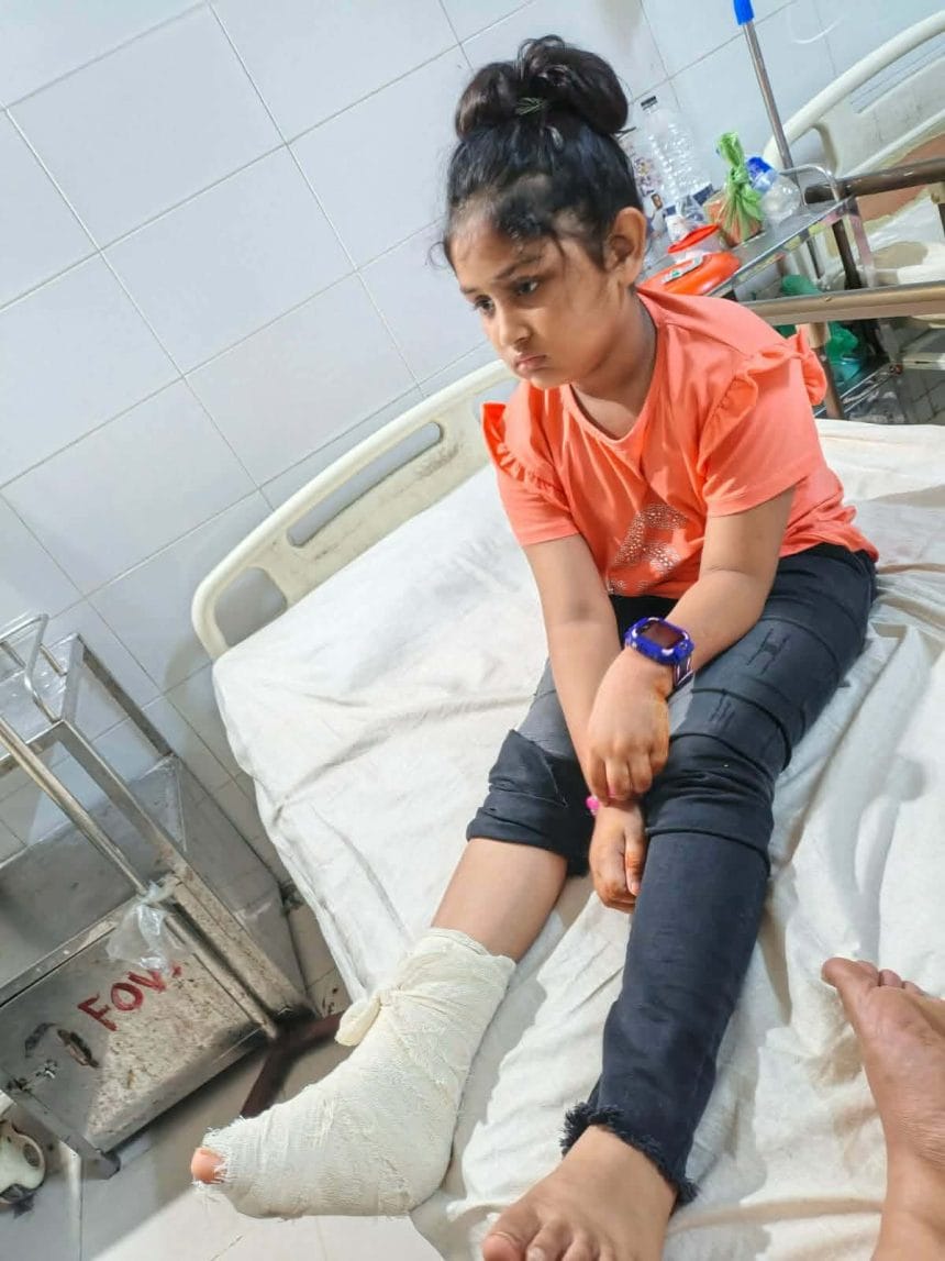 শ্রীপুরে ৮ বছরের শিশুকে হত্যাচেষ্টা ,থানায় লিখিত অভিযোগ