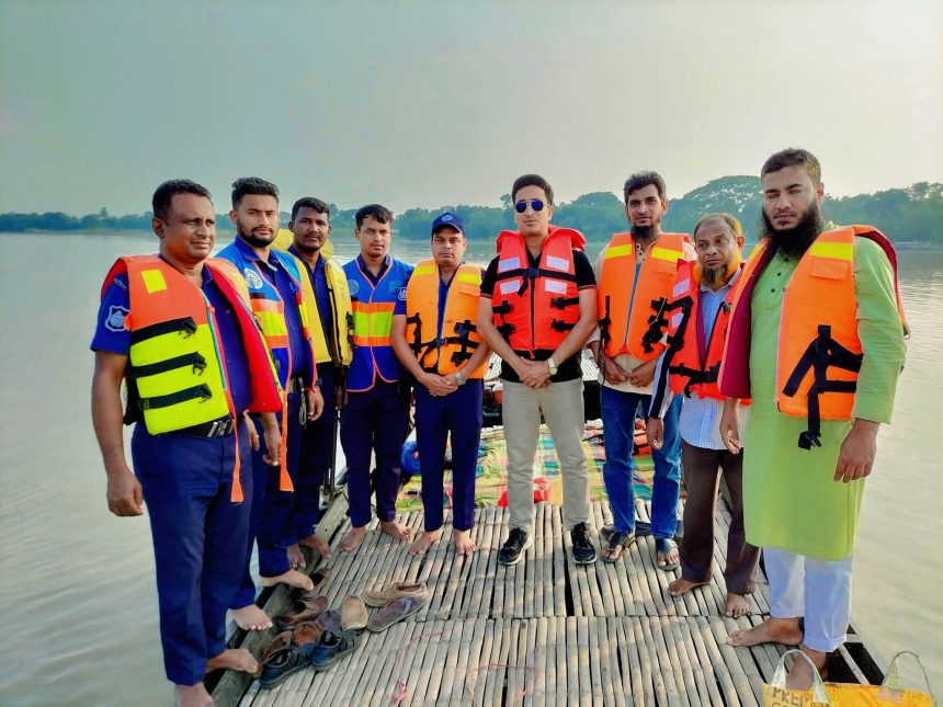 ‎ভেড়ামারায় পদ্মা নদীতে অভিযান, ২ লাখ ২৪ হাজার টাকার নিষিদ্ধ জাল জব্দ