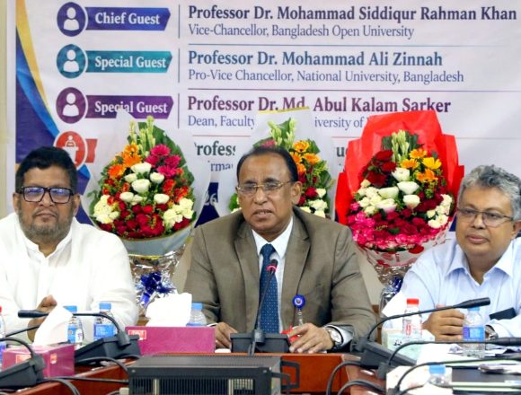 শিক্ষার গুণগত মানোন্নয়নে OBE কারিকুলামের সঠিক বাস্তবায়ন জরুরি: বাউবি উপাচার্য