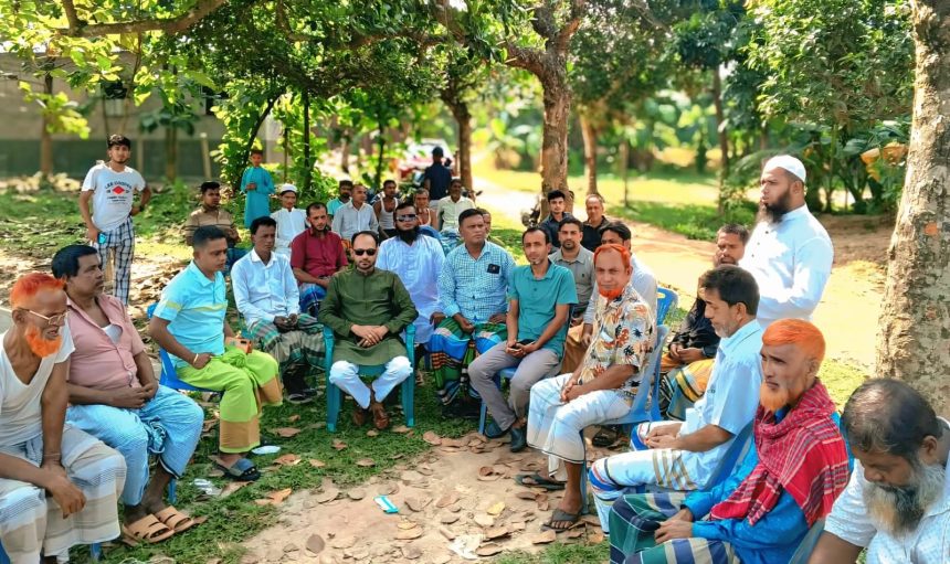 শ্রীপুরে বাইতুল মা আমেনা জামে মসজিদের নির্মাণকাজ উদ্বোধন করলেন ভাইস চেয়ারম্যান পদপ্রার্থী শরিফুল ইসলাম সরকার