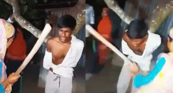 পীরগঞ্জে জামায়াত নেতার মেয়ের সঙ্গে প্রেমে সম্পর্ক কিশোরকে গাছের বেঁধে মারধর